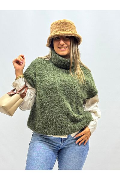 İTALYAN BUTİK Italian Fisherman Sleevless Jumpsuit