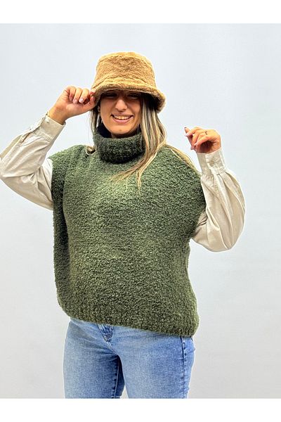 İTALYAN BUTİK Italian Fisherman Sleevless Jumpsuit