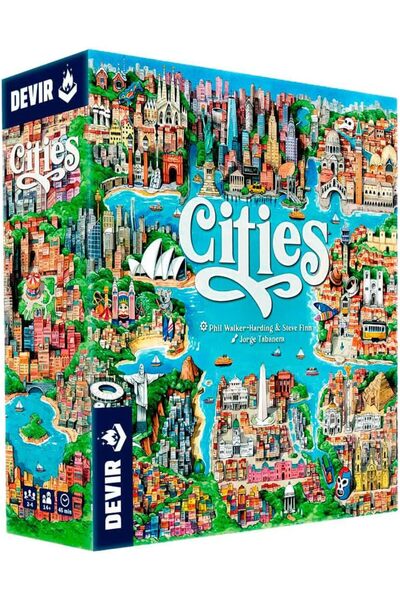 Da Vinci Board Game Cities Kutu Oyunu (İngilizce)
