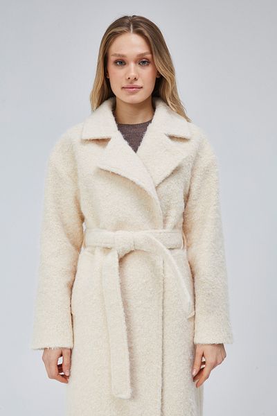Bolivente Women's Boucle Stamp Oversize Coat
