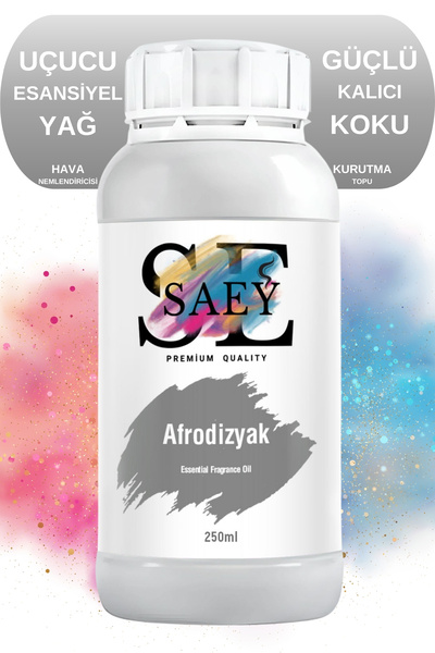 SAEY Afrodizyak Esansiyel Uçucu Koku Yağ Buhurdanlık Yağı Difüzör Esansı Hobi...