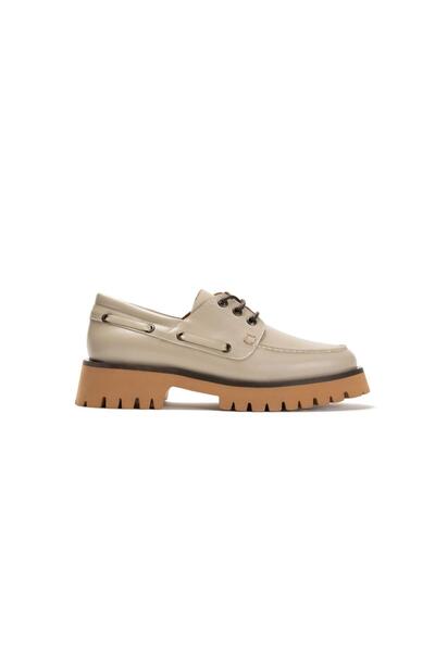 EMIENZA Venture Eyelet Detailed Thick Serrated Sole Women's Loafer-