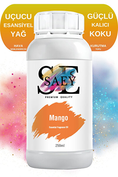 SAEY Mango Esansiyel Uçucu Koku Yağ Buhurdanlık Yağı Difüzör Esansı Hobi Esan...
