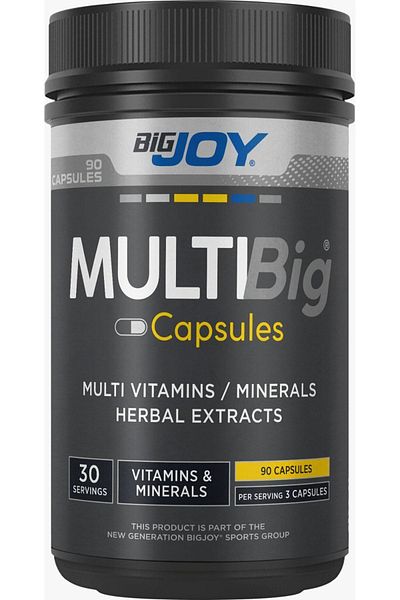 Bigjoy Sports Multibig Multivitamin 90 Capsules Vitamin&Mineral