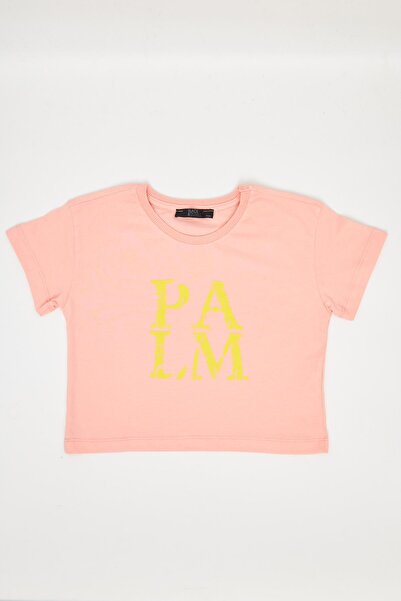 Chandraswear Girl's Crop Tshirt Orange - Aleyna