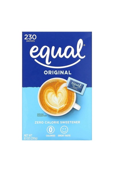 Equal Egual Orıgınal Zero Calorıe Sweetener 230 Packet