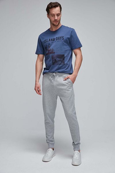 GRIMELANGE Jeremiah Herren-Jogginghose mit normalem Bein, dehnbarem Stoffbund und elastischen Taschen in Grimelange-Optik
