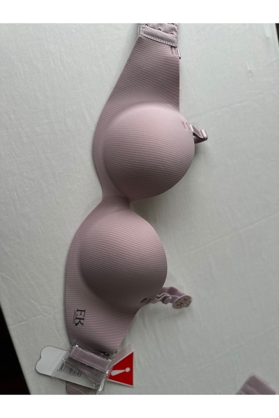 F.K Arkası Şeffaf Lazer Kesim Sütyen