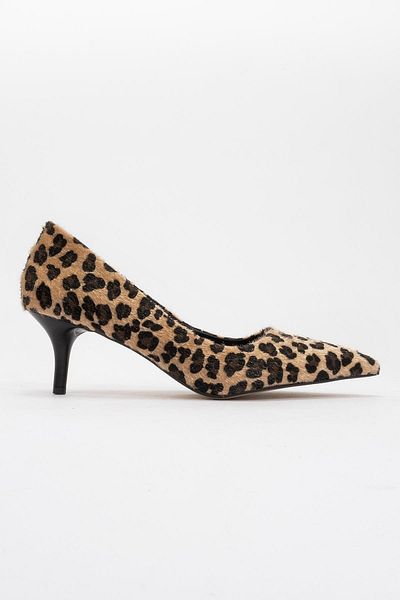 Ccway Leopard Print Pointed Toe Women's Stilettos