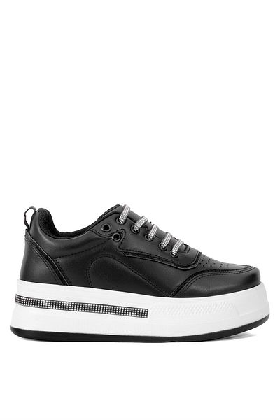 Ayakkabı Fuarı Elit YSFLT319C - Tenis clasic alb-negru pentru femei