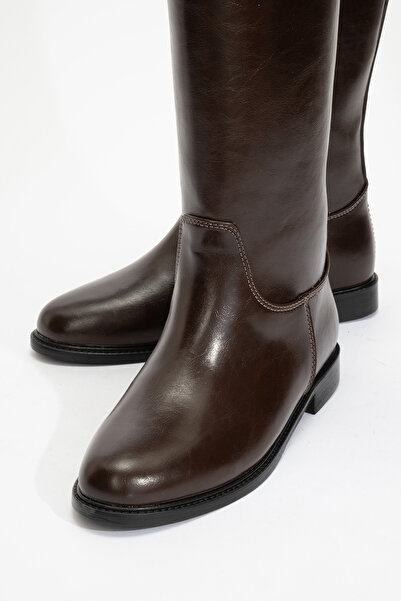 Luvi Yoko Brown Skin Women's Boots