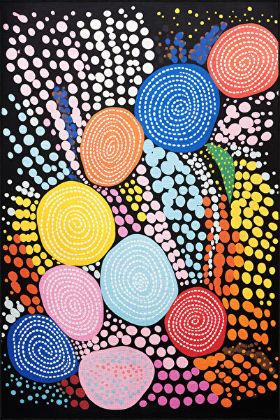 Rugs Modern Halı Dido 2 Collection Πολύχρωμο Σπιράλ Γεωμετρικό Σχέδιο Δημιουρ...