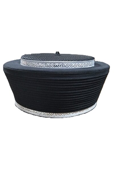 şahinbak Accesorii pentru halatul de iman și moscheea - Set de takke Sariq Black Sariq Fes S221