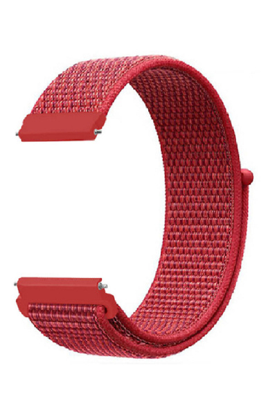 Tagomoon Samsung Galaxy Watch 4 5 6 7 Fe Serisi 40mm Ve 44mm Ile Uyumlu Spor Kumaş Cırt Cırtlı Kordon Kayış