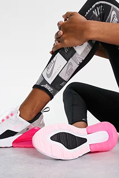Nike Air Max 270 G. S. White Pink Sneaker Günlük Spor Ayakkabı Beyaz Pembe