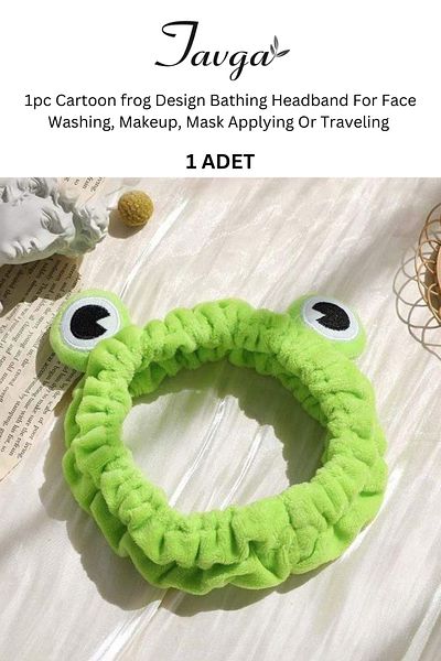 TAVGA Cartoon Design Travel Hair Band Mask-Makeup-Face Wash Headband