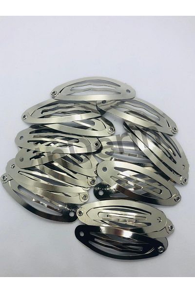 İnDerin Domestic Manufacture - Metal Snap Clasp (5cm), 100 Pieces, a Quality
