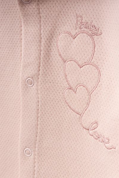 Bebitof Cute Hearts Patterned Cotton Cardigan