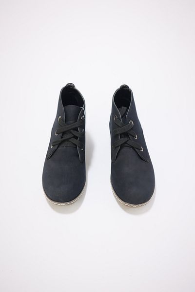 NEALDİN Women's Heeled Nubuck Boots
