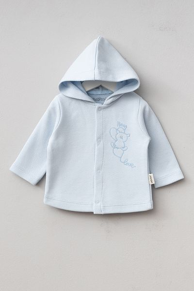 Bebitof Cute Bears Patterned Cotton Cardigan