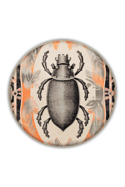 Rugs Modern Halı Dido 2 Collection Multicolored Ethnic Insect and Floral Patterned Creative Vintage Decorative Rug 3236