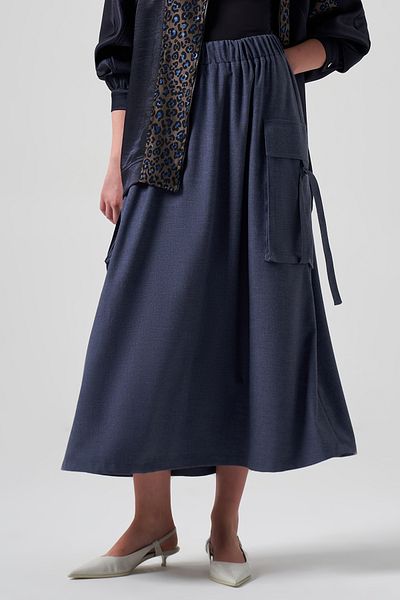 Nuss Fusta din denim 8003