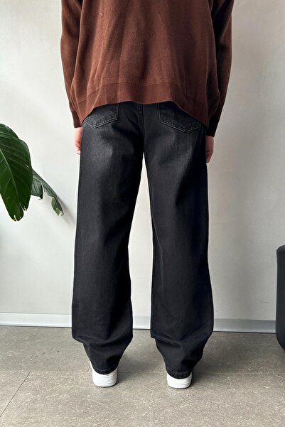 Flaw Wear Premium Wash Μαύρο Φαρδύ Τζιν