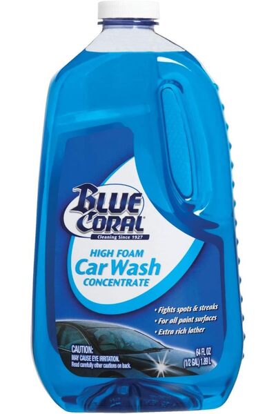 BLUE CORAL مركز غسيل السيارات عالي الرغوة WC107G، 64 أونصة (نصف جالون)، برائح...