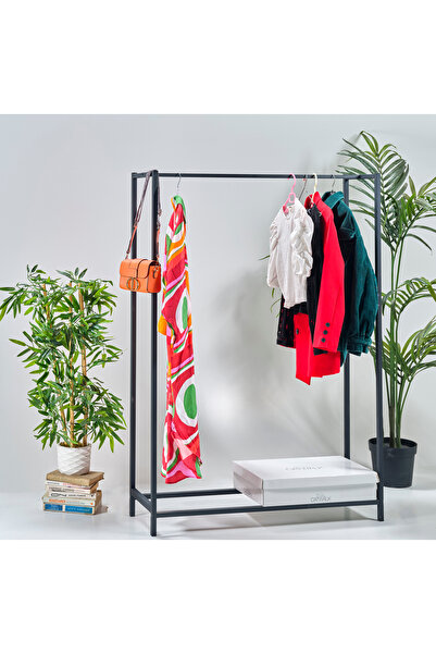 LuLu Home Metal Konfeksiyon Askısı Metal Asklık Portmanto