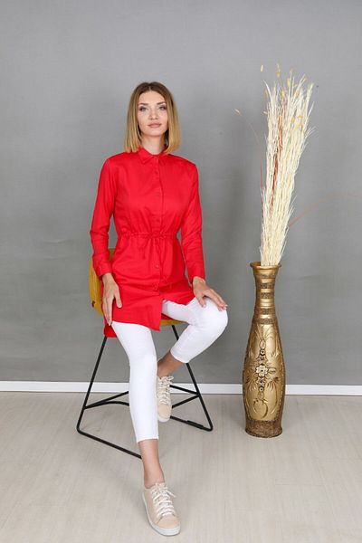 BAJAR Front Laced Viscose Tunic