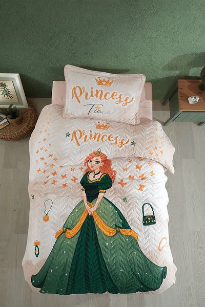 Clasy Tiana Ranforce 100% Cotton Single Bedspread Set