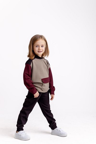 Cigit Three Color Model Set 2-7 Years Coffee
