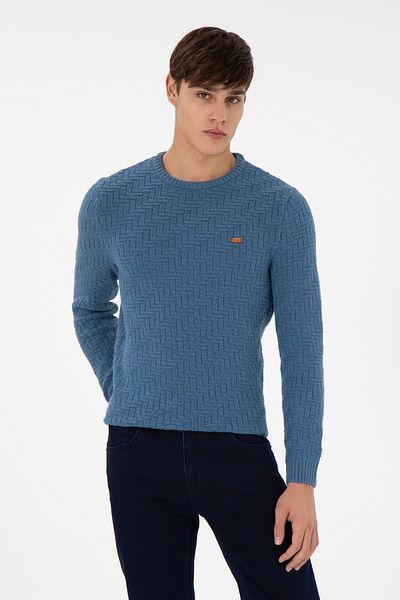 U.S. Polo Assn. Men's Dark Blue Sweater 50297050 -Vr032