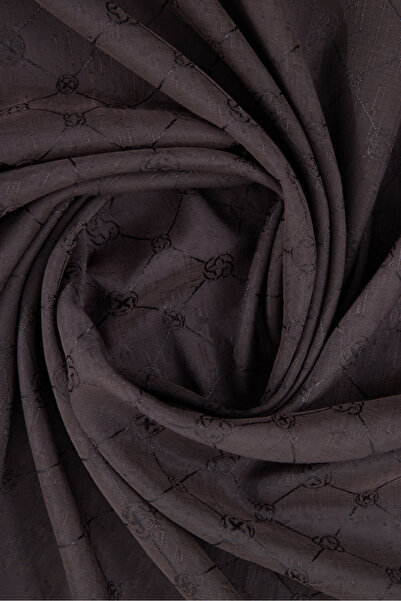 Aker Antrasit 90x90 Koza Eşarp