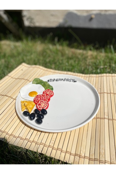 betonfikirler Sağlıklı Yaşam Kahvaltı Tabağı