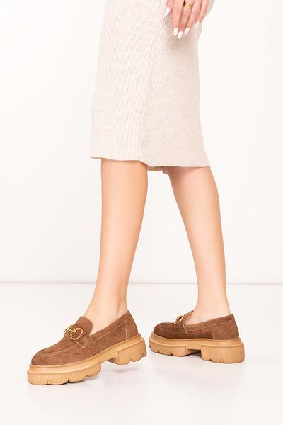 Gondol Pantofi Oxford cu cataramă cu talpă ușoară din piele naturală wst.1318