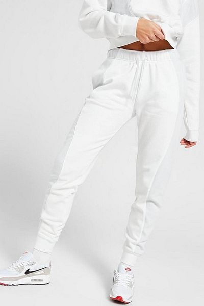 Nike Γυναικείο παντελόνι Air Fleece Γυναικείο Jogger Sweatpants Λευκό