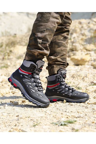 StWenn Αδιάβροχες αθλητικές μπότες Trekking με επίστρωση Fleece στο εσωτερικό