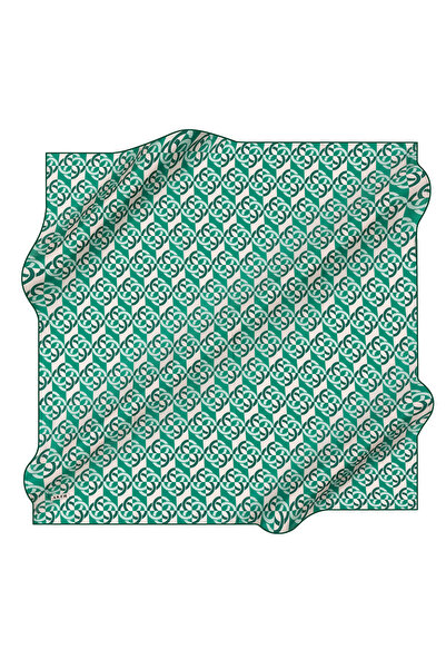 Aker 90X90 İpek Krep Saten