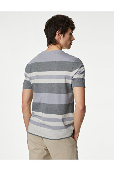 Marks & Spencer Saf Pamuklu Kısa Kollu T-Shirt