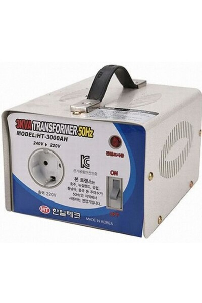 Hasyılmaz HT-3000AH 240-220V 50Hz Voltaj Dönüştürücü 3KVA