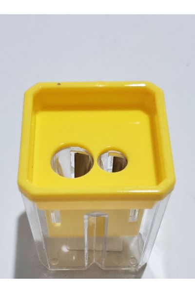 Modellino Perfect Jumbo Sharpener Uc-129 - Pack of 2 Colorful Clear Trash Can