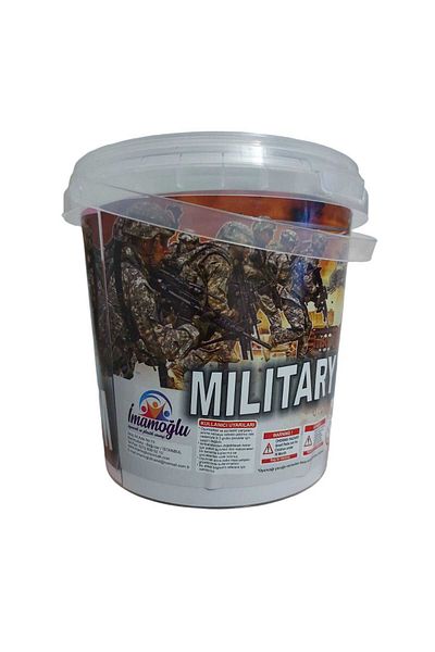 TH TİCARET Imamoğlu Toy Bucket Soldier Set