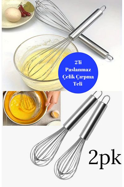 DORRY HOME 2 Sizes Ultra-thick Wire Stainless Steel Luxury Beater Mixer Kitchen Tools Practical