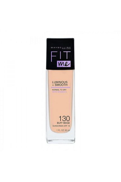 Maybelline New York Maybelline Fit Me Liquid Foundation - 30ml 130 Buff Beige Glass