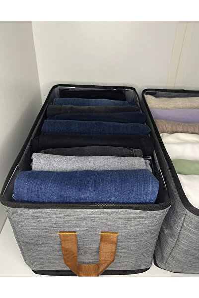 Sertil 4 Pcs 45X25X20 Steel Closet Organizer Shelf Organizer Storage Foldable Clothing Organizer