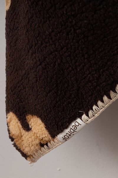 Bebitof Cute Bears Patterned 90X100 cm Plush Baby Blanket