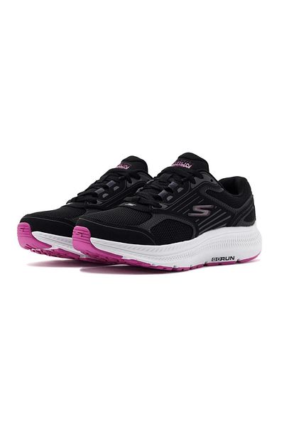 SKECHERS 128606   Go Run Consistent 2.0 Sneakers Black-Fuchsia