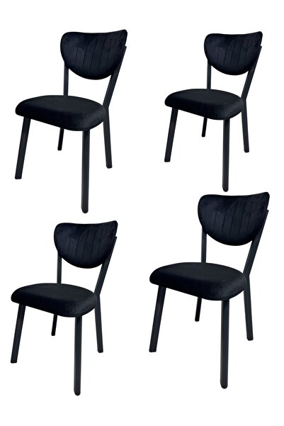 ROYALİSA TABLE CHAİR Royalisa 4 Adet Elma Mutfak Salon Sandalyesi