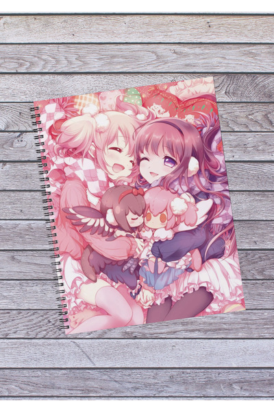 mertfigur Madoka Magica Anime Spiral Notebook A5 (50 Sheets)